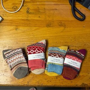 Women’s Wool Socks - Multicolor Set